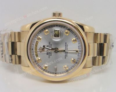 Rolex Yellow Gold  President Day date Copy Watch